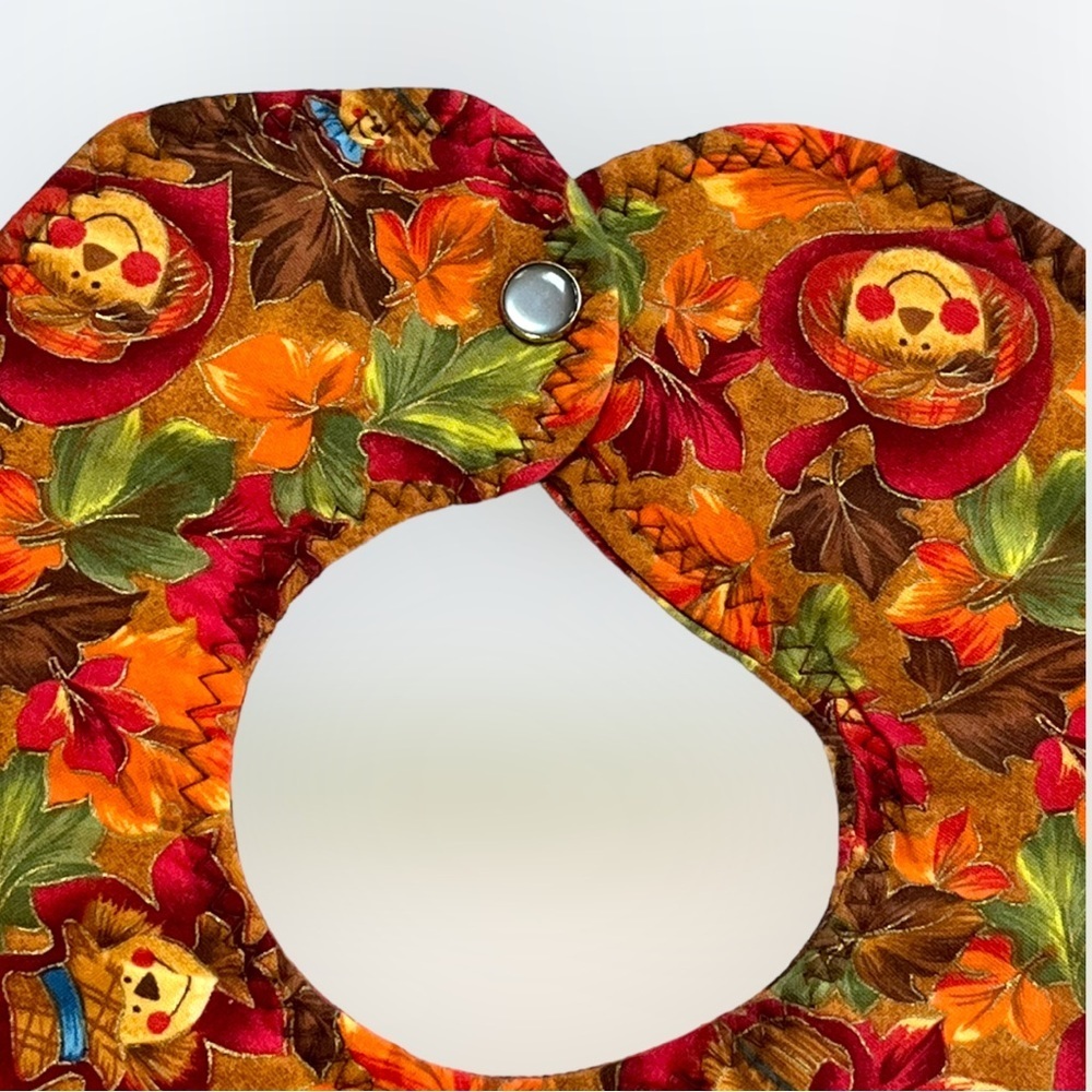 Lot/3 Handmade Holiday Season Baby Bibs - Picture 7 of 14